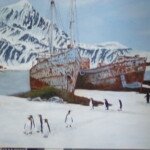 Abandoned whalers on South Georgia